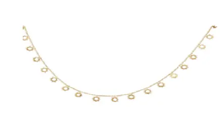 CHOKER GOLD SUN