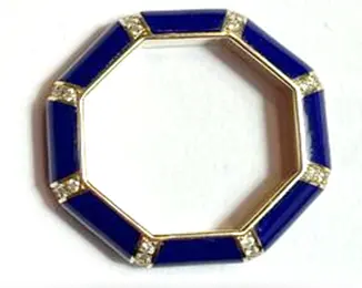 RING BAMBOO LAPIS SIZE 51