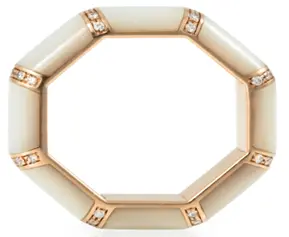 RING BAMBOO WHITE MOP SIZE 53