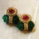 green earring