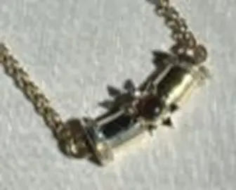 warrior star seed necklace- big