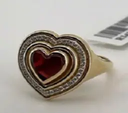 Mimete Heart Ring