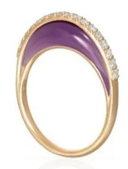 RING SAILOR MOON BLOOP AMETHYST SIZE 52