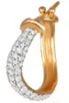 EARRING SAILOR MOON STACKABLE FULL DIAMOND PAVE 