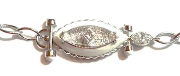 [C1WGWHT] CHOKER CAPTURE BEAK ALL WHITE WHITE GOLD