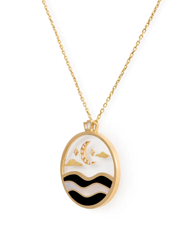 [N58] NECKLACE BILADI QAMAR