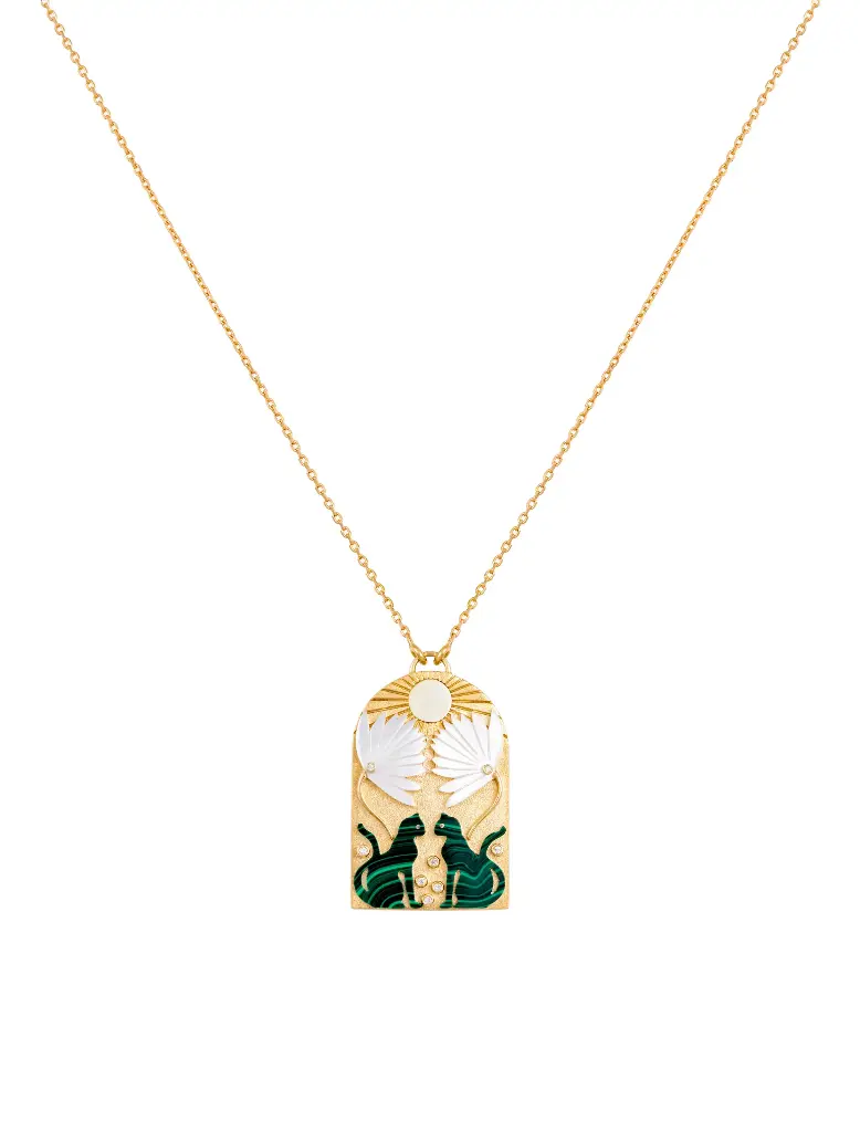 [N67] NECKLACE BILADI HAWA MALACHITEhttps://flex2022-nawbar.odoo.com/odoo/products