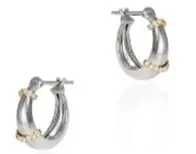 [E297WG] Buoy Earrings - Size 1