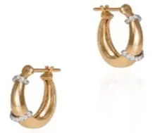 [E297YG] Buoy Earring - Size 1